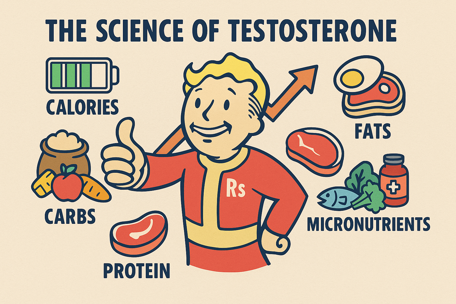 The Science of Testosterone: How Diet Directly Affects Your Hormones