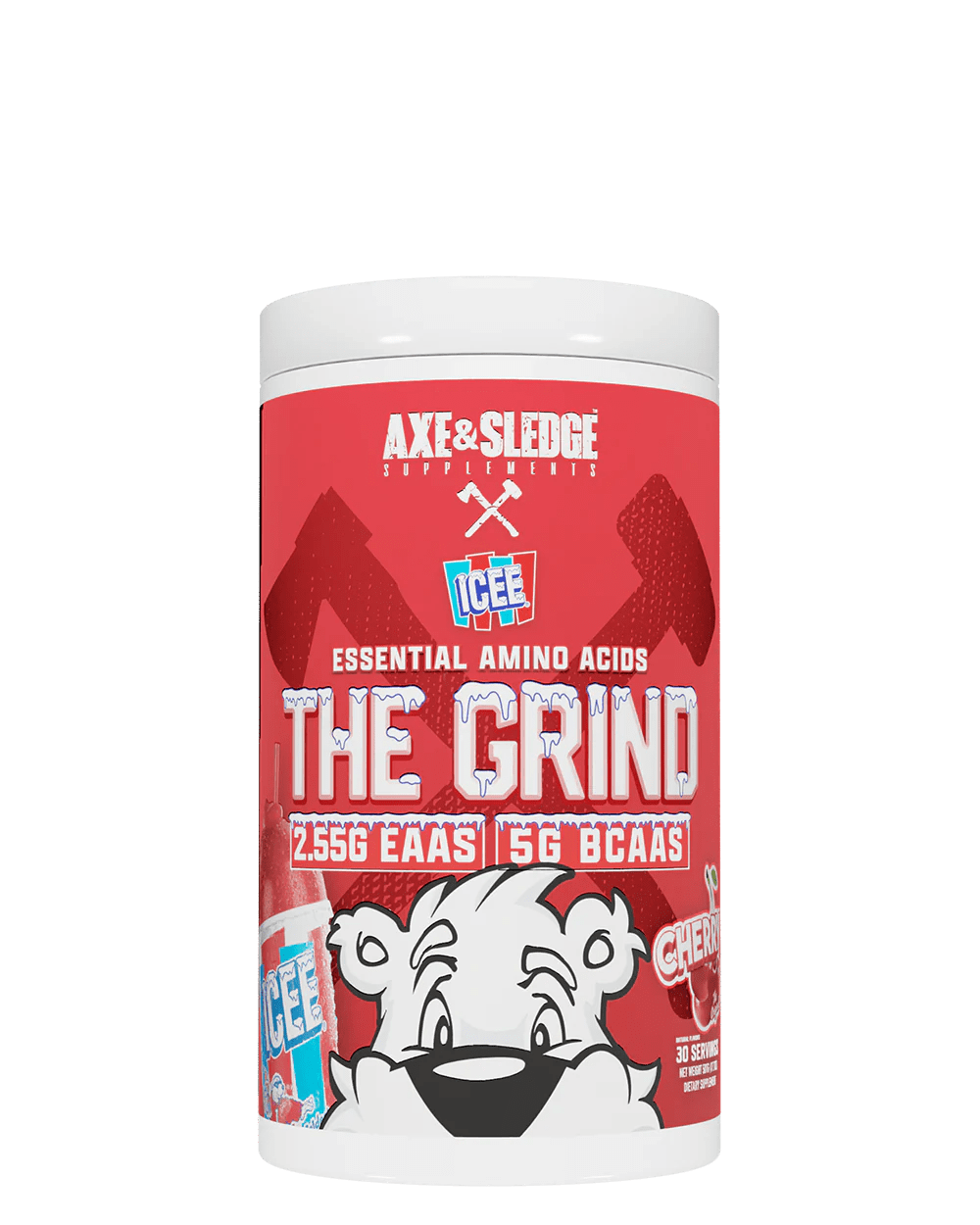 AXE & SLEDGE The Grind 30 servings / ICEE Cherry EAAs/BCAAs
