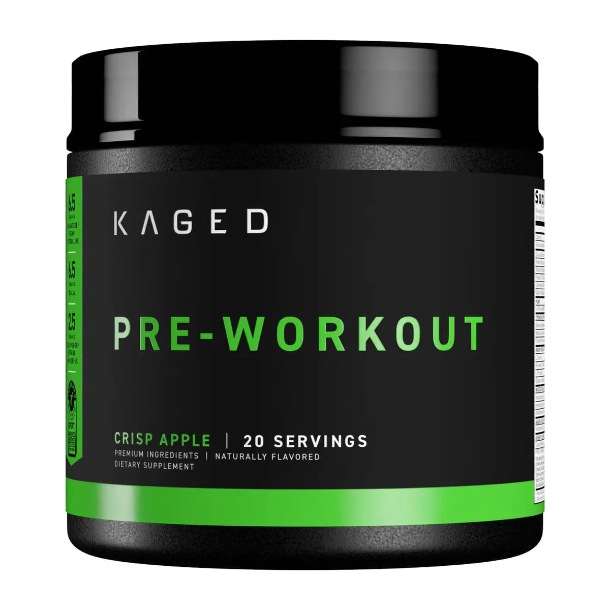 Kaged Muscle Pre-Kaged - Pre-Workout 20 servings / Krisp Apple Pre-Workout