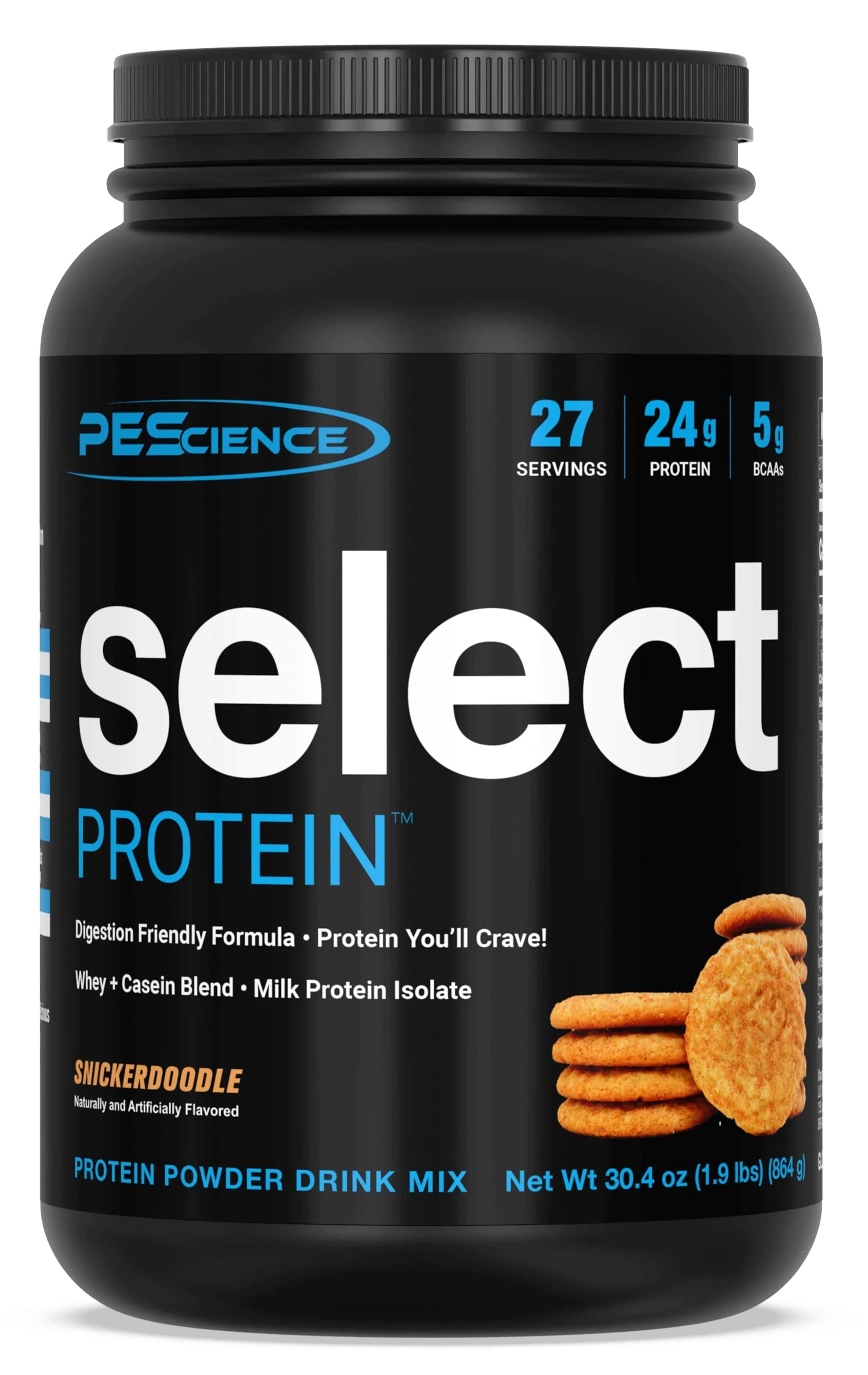 PEScience Select Protein 837 - 905 grams 27 servings / Snickerdoodle Protein Powder