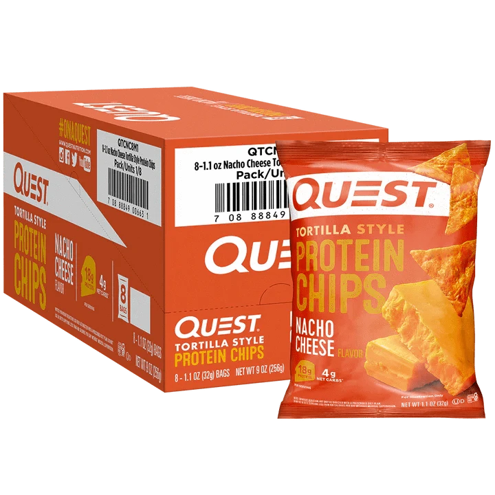 Quest Nutrition Quest Nutrition Protein Chips 8x32g / Nacho Protein Chips