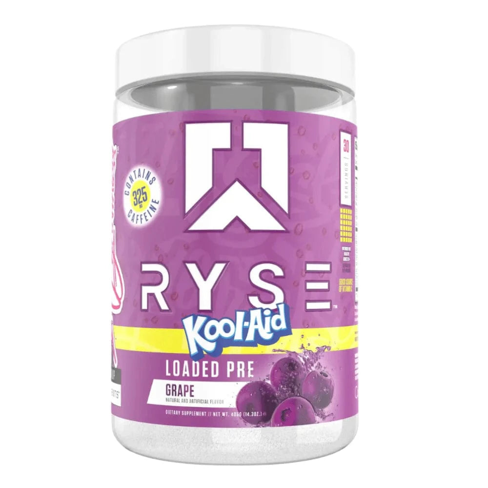 RYSE Loaded Pre 30 servings / Kool-Aid Grape Pre-Workout