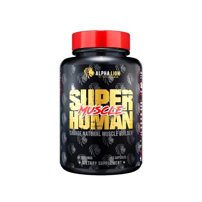 Alpha Lion SuperHuman Muscle - Natural Muscle Builder 60 capsules Natural Muscle Builder