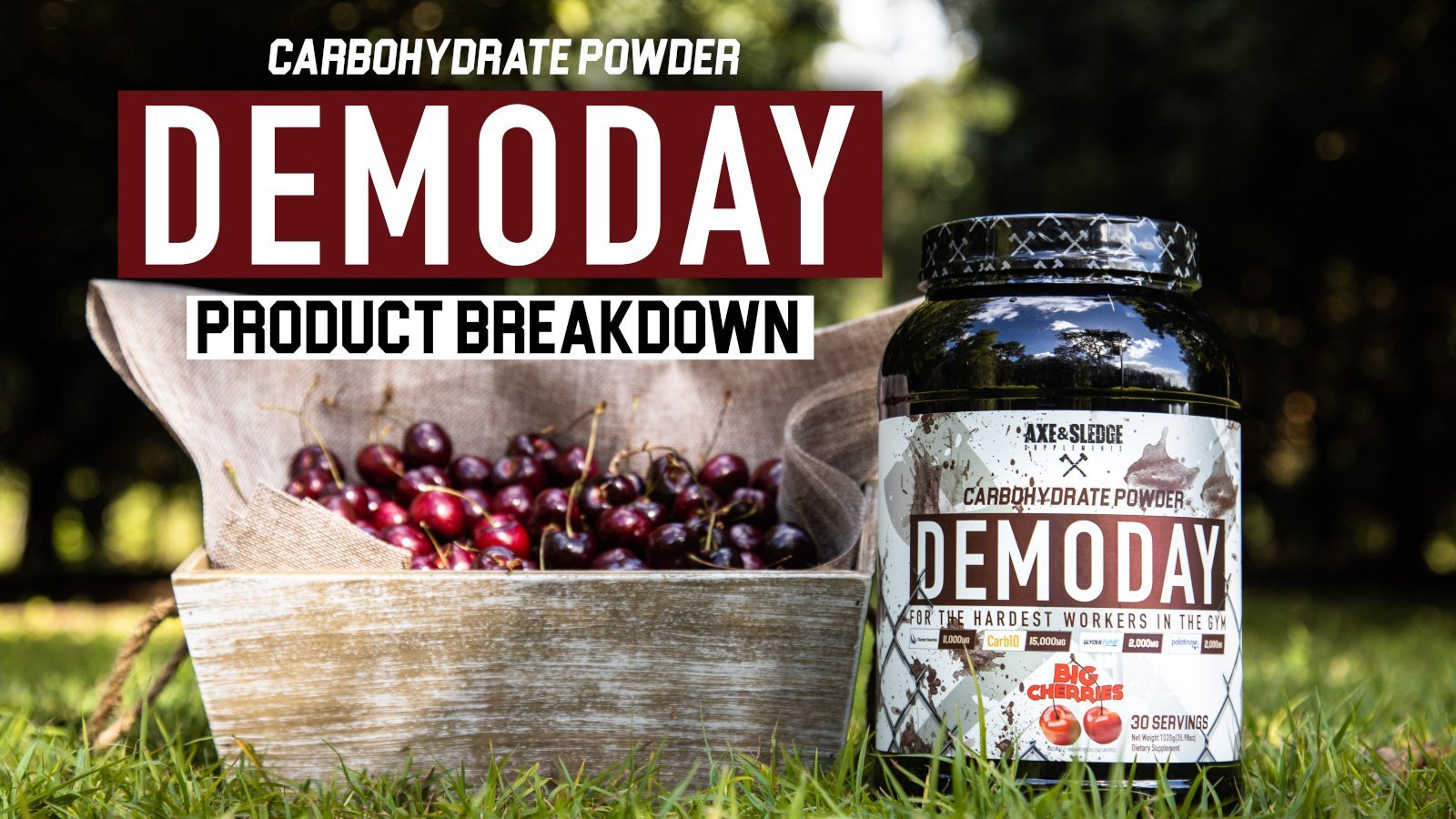 DEMO DAY: DEMOLISH EVERY TRAINING SESSION - RED SUPPS