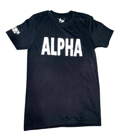 ALPHA T-Shirt by Chaos Crew – Black