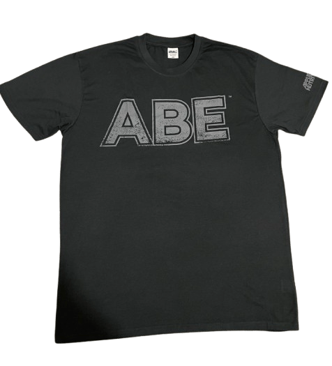 ABE ABE "All Black Everything" T-Shirt – Black XXL T-shirt