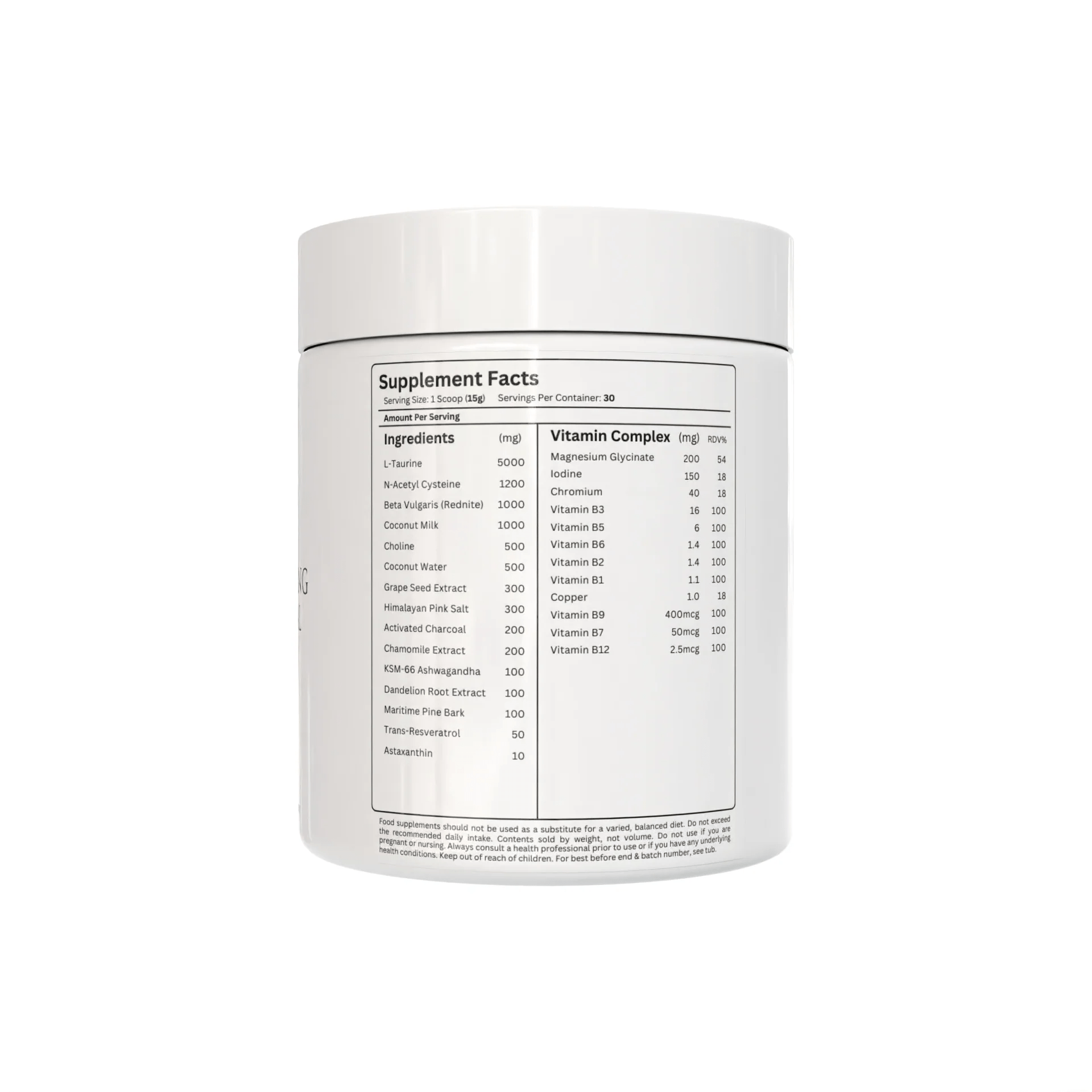 Apex Formulas Evening Ritual 30 Servings / Island Punch Health and wellness supplement