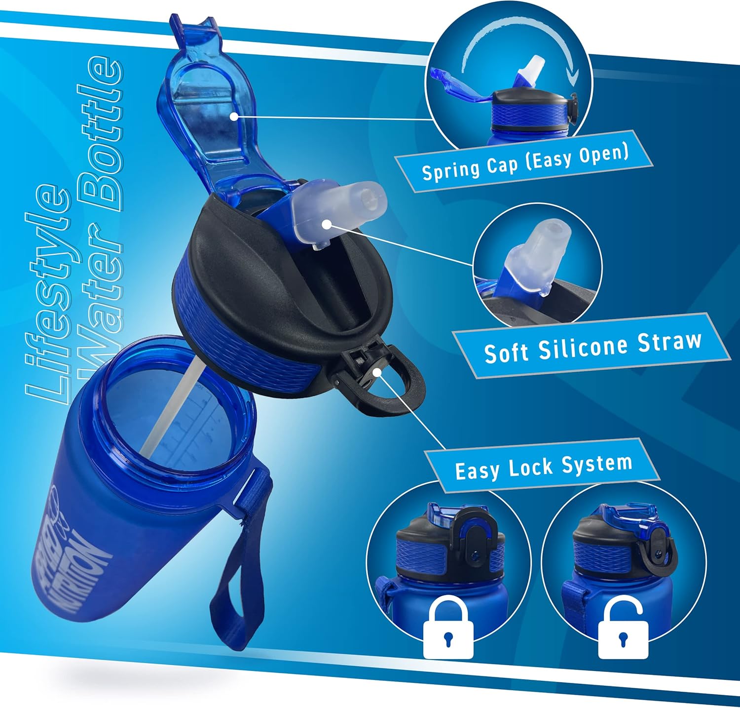 Applied Nutrition Applied Nutrition Water Bottle 1 L 1 L Water Bottle