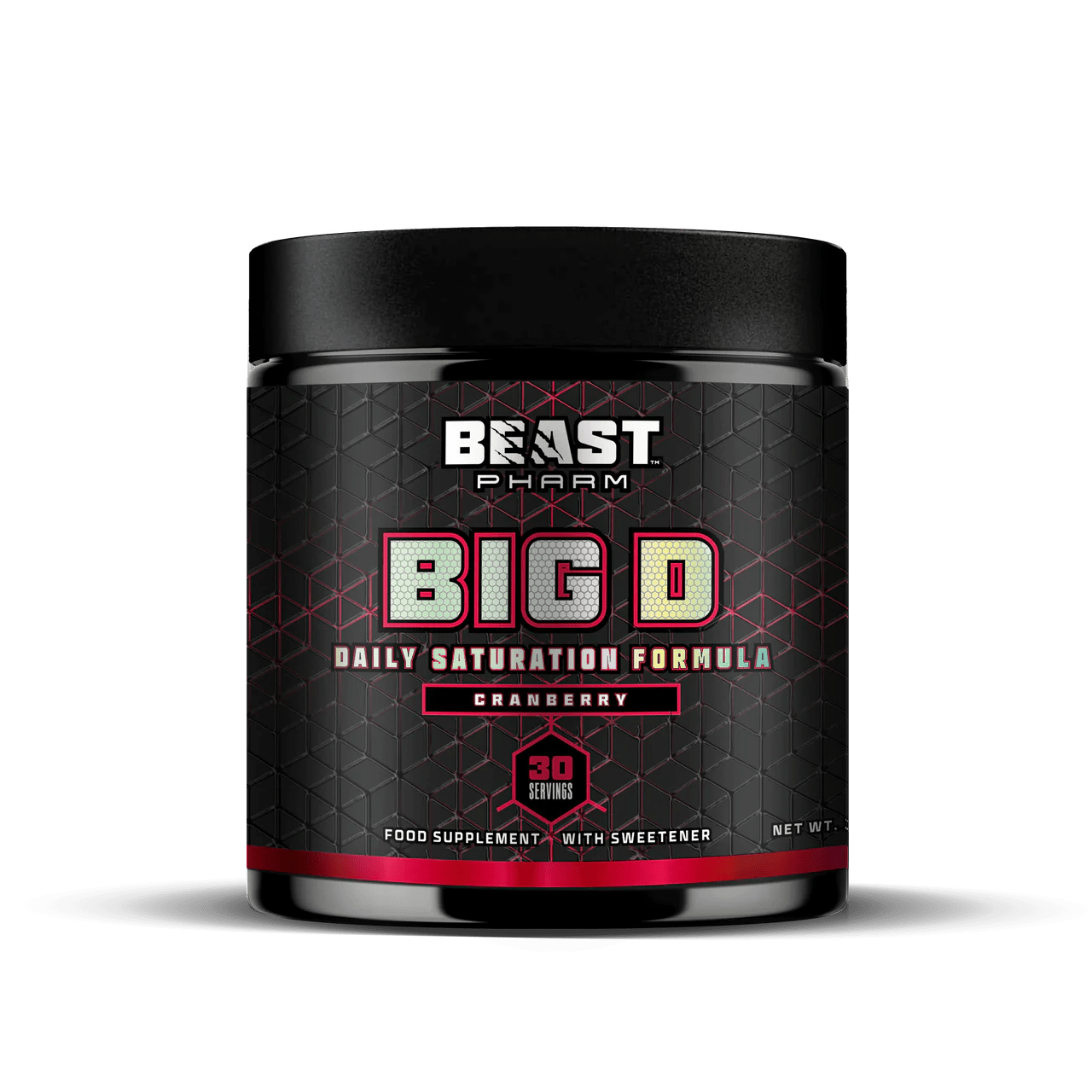 Beast Pharm Big D 30 servings / Cranberry Big D Daily Saturation Formula