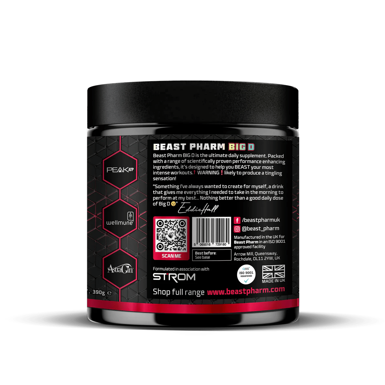 Beast Pharm Big D Big D Daily Saturation Formula