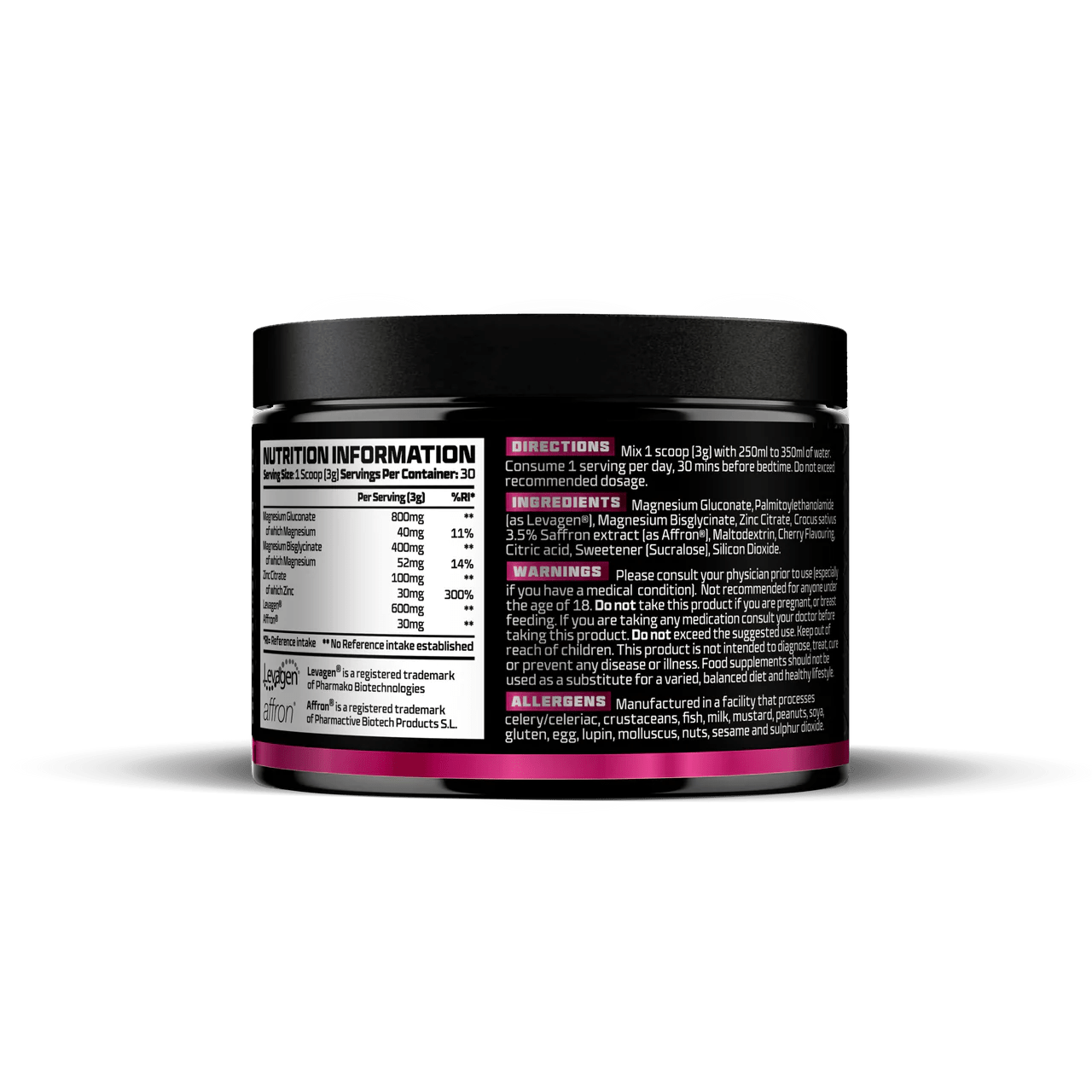 Beast PharmBig Z PowderAdvanced Nighttime FormulaRED SUPPS