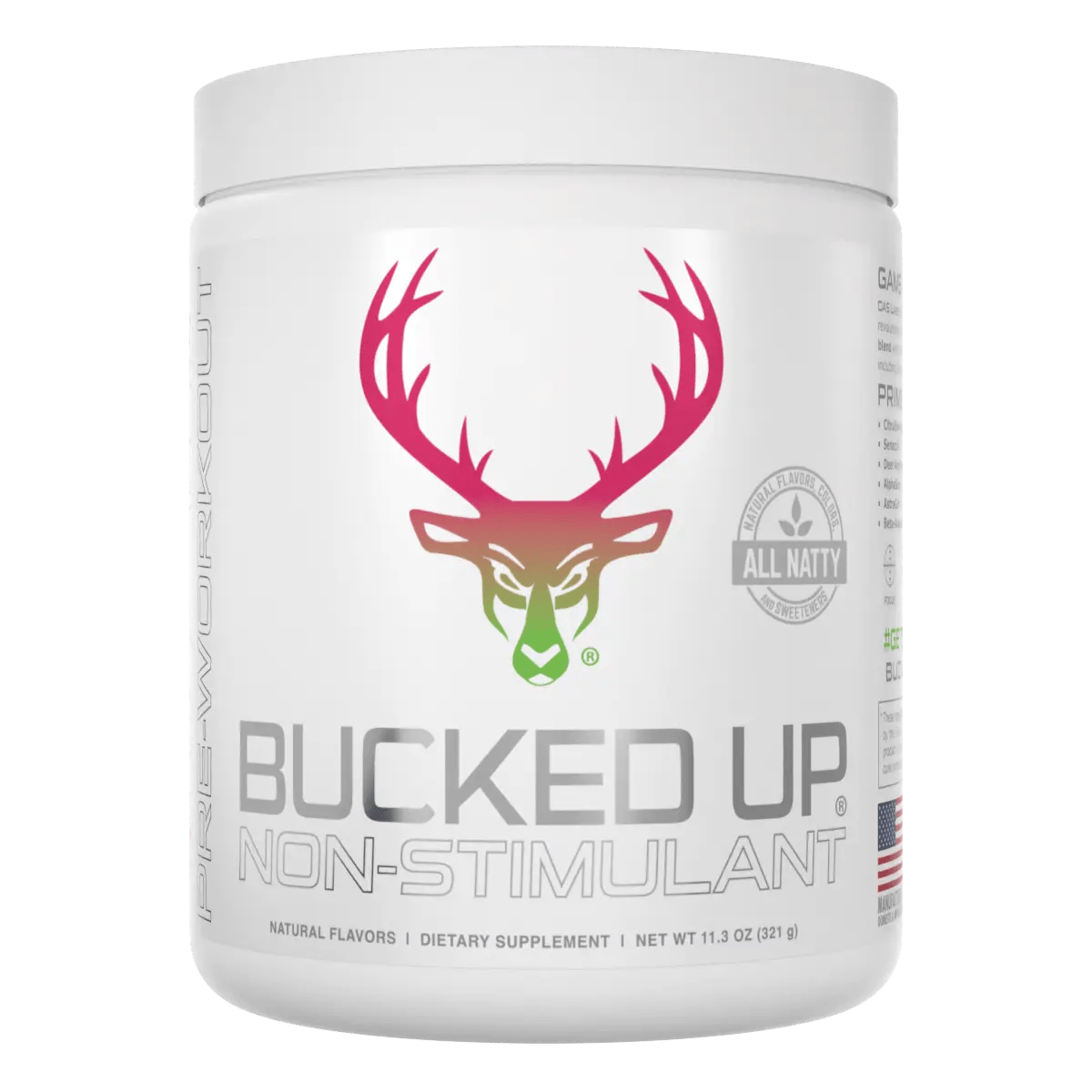 BUCKED UP Bucked Up Stim Free 30 servings / Raspbarry Lime Ricky Stim-Free Pre-Workout