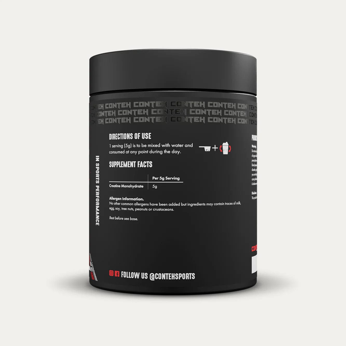 Conteh Sports Creatine 400g 400 grams Creatine