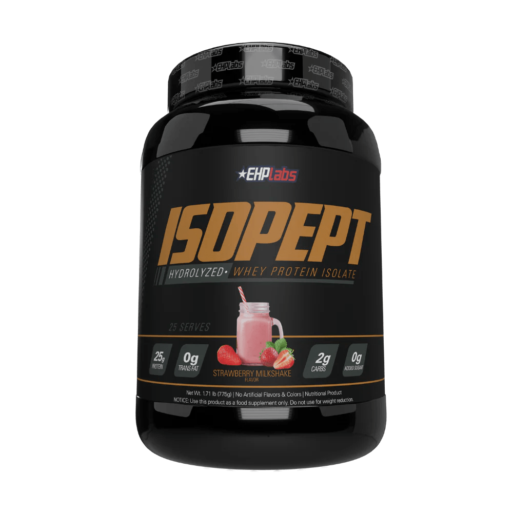 EHP Labs Isopept - Hydrolyzed Whey Protein 25 Servings / Strawberry Milk Hydrolyzed Whey Protein