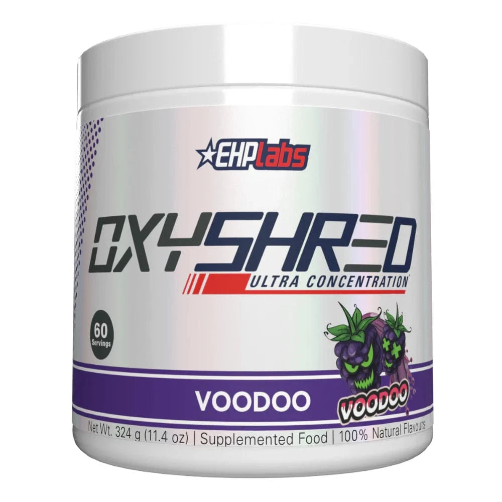 EHP Labs OxyShred 60 servings / Voodoo Blackberry (Limited Edition) Weight Loss Support