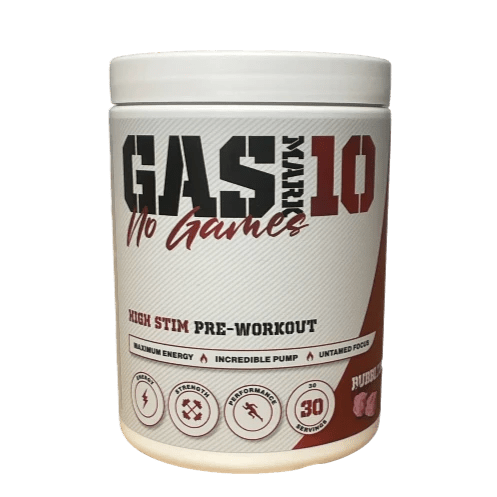 GAS MARK 10 No Games - High Stim Pre Workout Pre-Workout