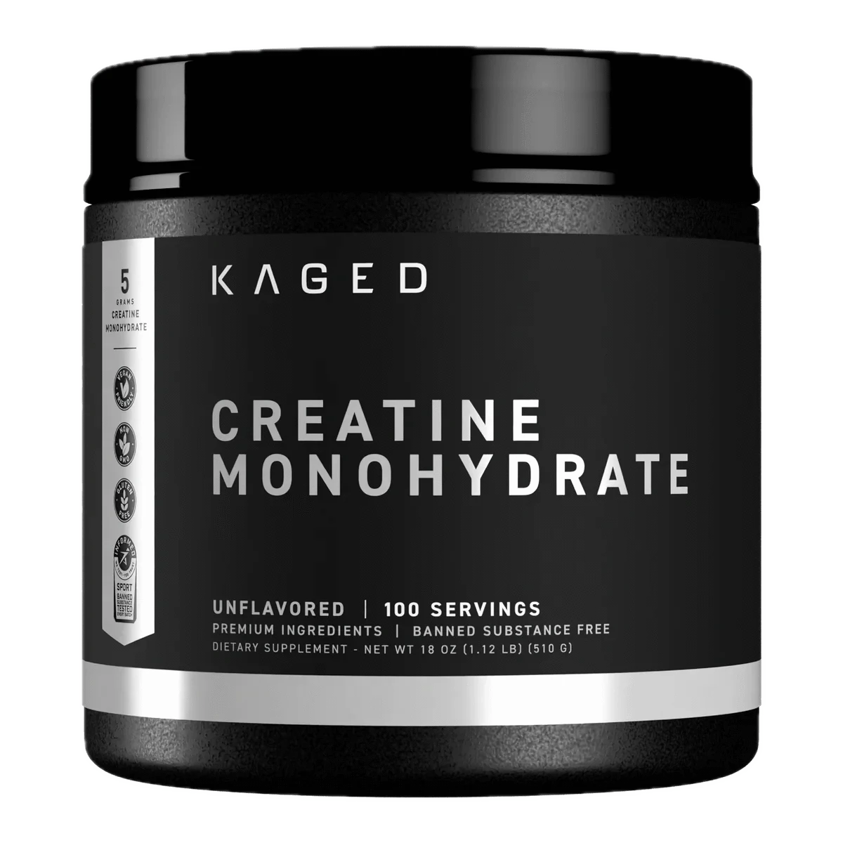 Kaged Muscle Creatine Monohydrate - 510 grams 510 grams Creatine Monohydrate