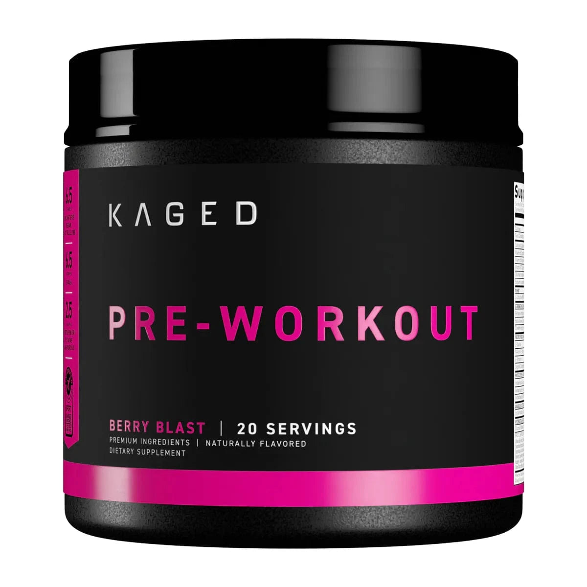 Kaged Muscle Pre-Kaged - Pre-Workout 20 servings / Berry Blast Pre-Workout