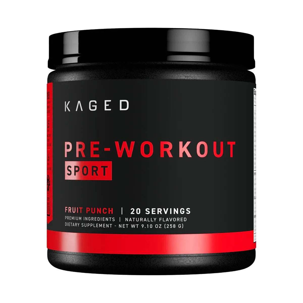 Kaged Muscle Pre-Workout Sport 20 servings / Fruit Punch Pre-Workout