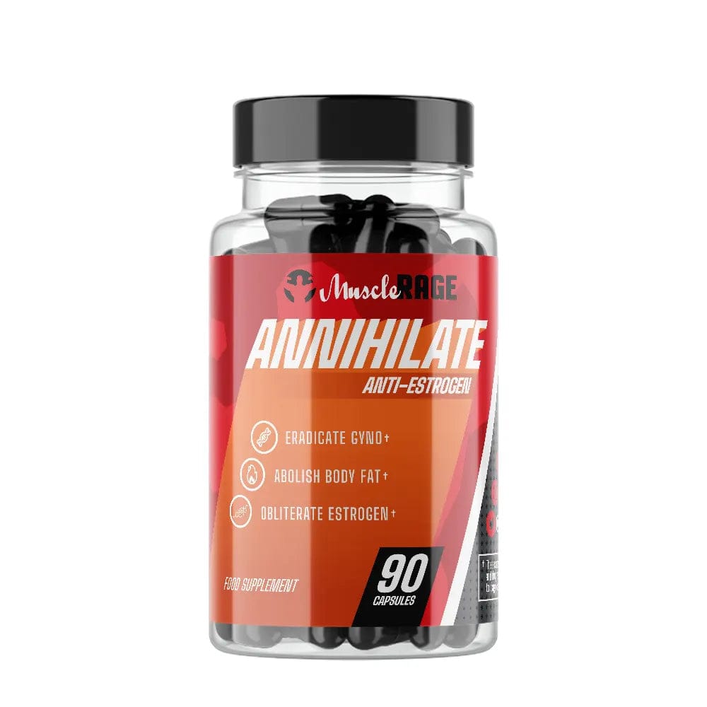 Muscle Rage Annihilate 90 Capsules Physique Hardening Agent