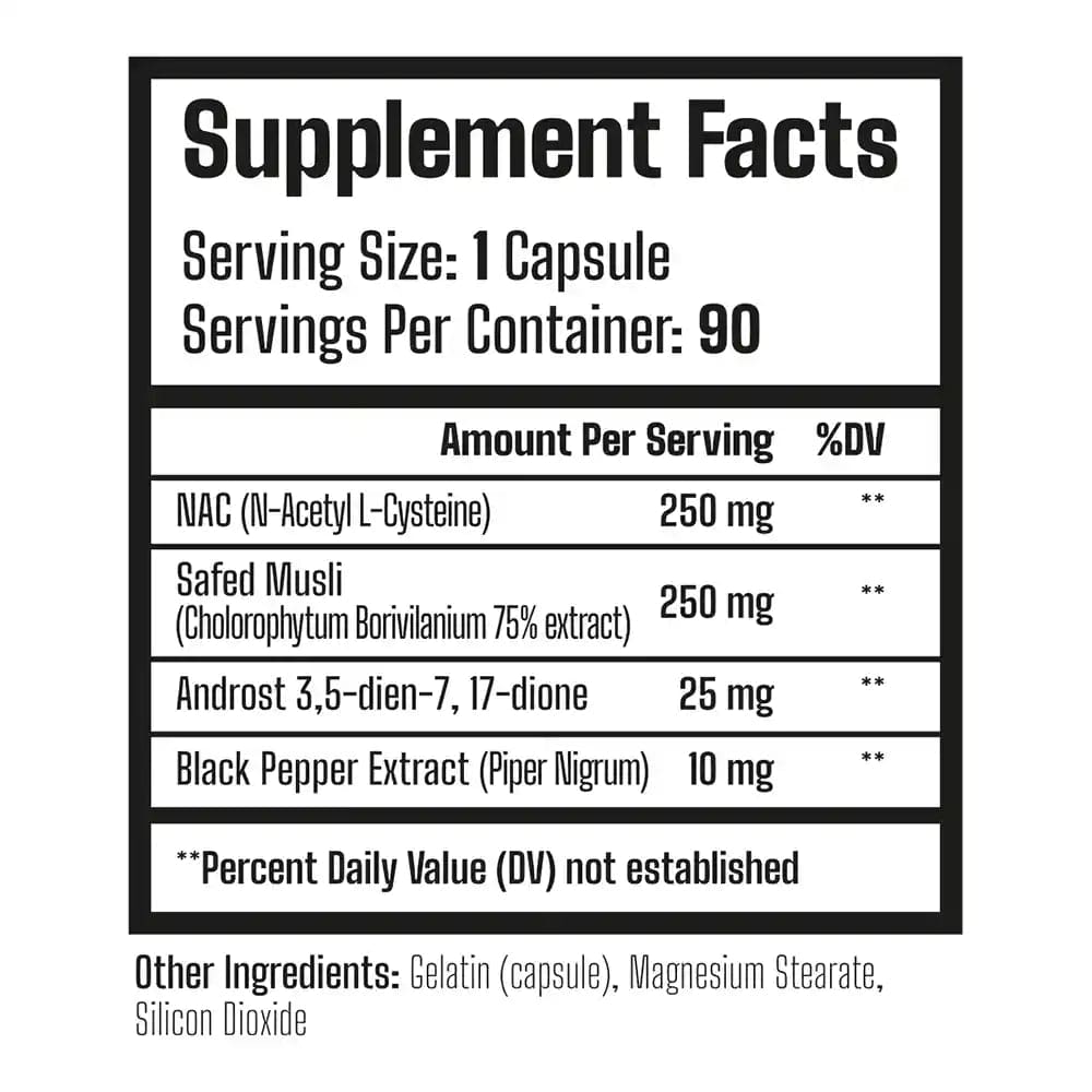 Muscle Rage Annihilate 90 Capsules Physique Hardening Agent