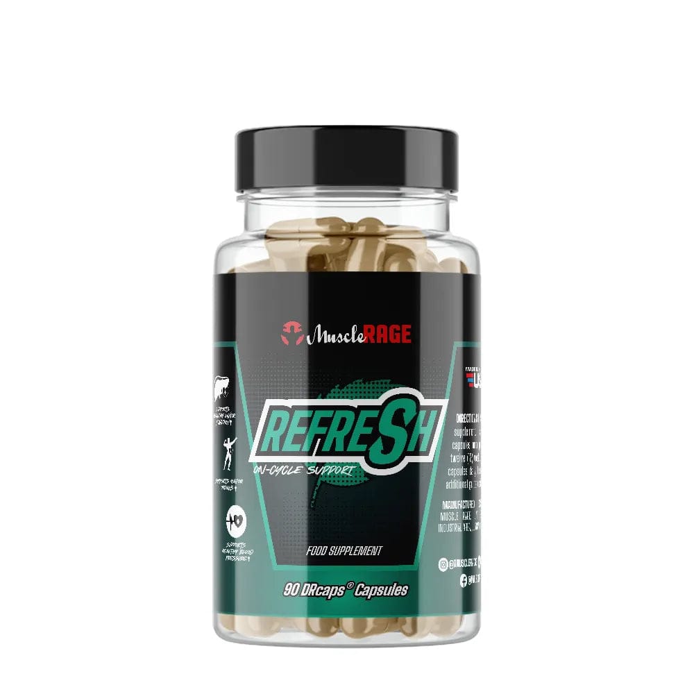 Muscle Rage Refresh 90 Capsules On Cycle Support