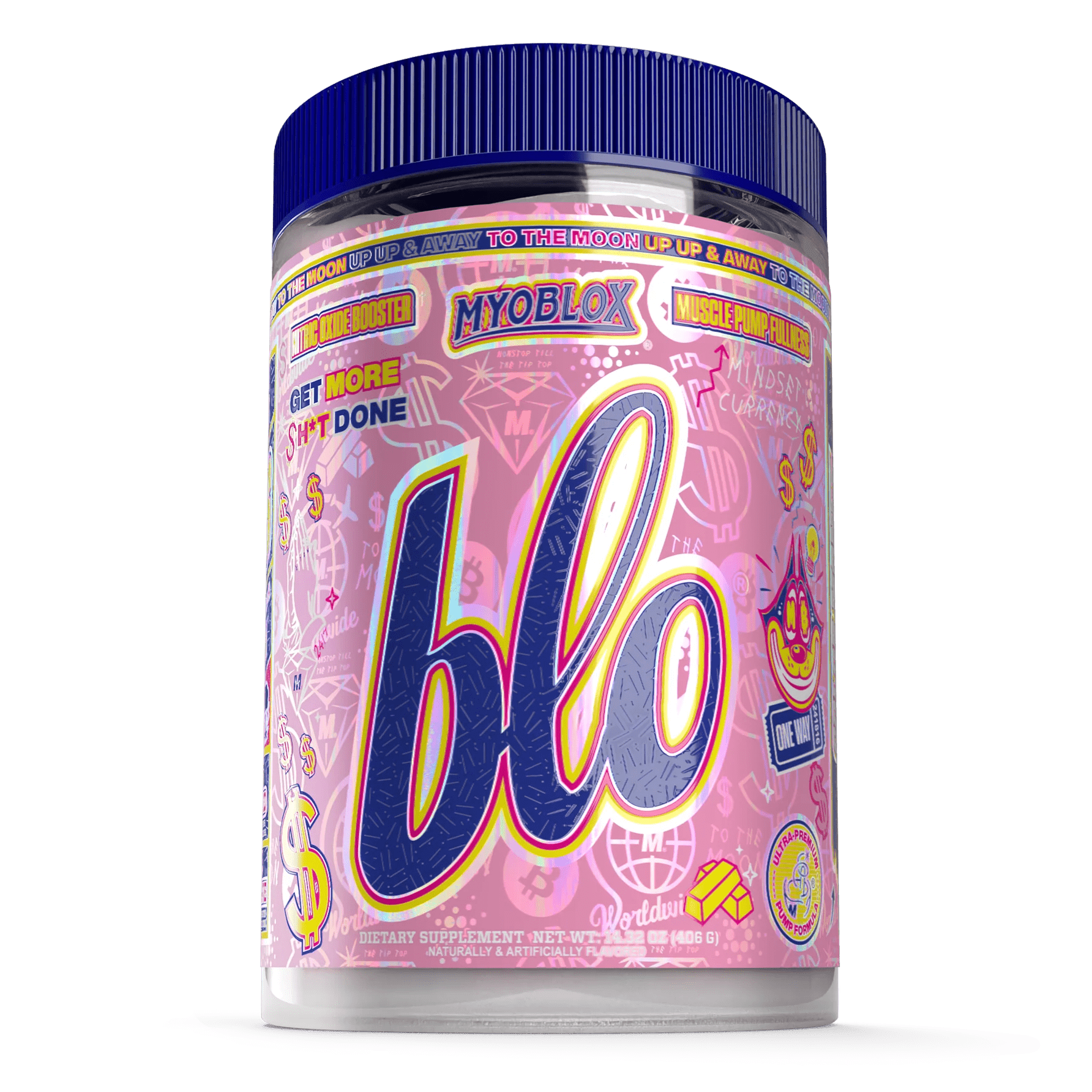 MYOBLOX BLO® 40 Servings / Color Money Stimulant Free Pre-Workout