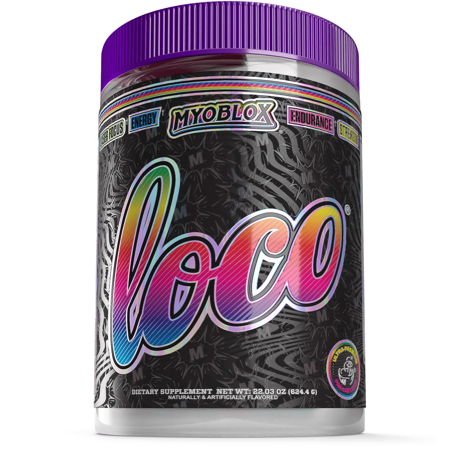 MYOBLOX LOCO® 40 Servings / Galactic Glow Pre-Workout