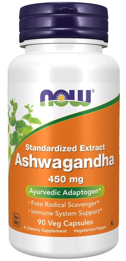 Now Foods Ashwagandha Extract 450 mg 90 Veg Capsules Ashwagandha Extract