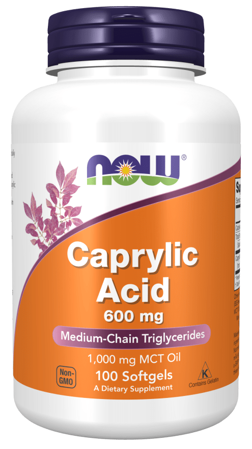 Now Foods Caprylic Acid 100 softgels Caprylic acid