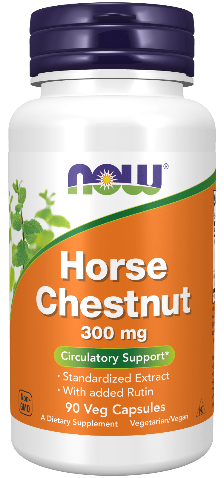 NOW Foods Horse Chestnut 90 Veg Capsules Standardized Extract