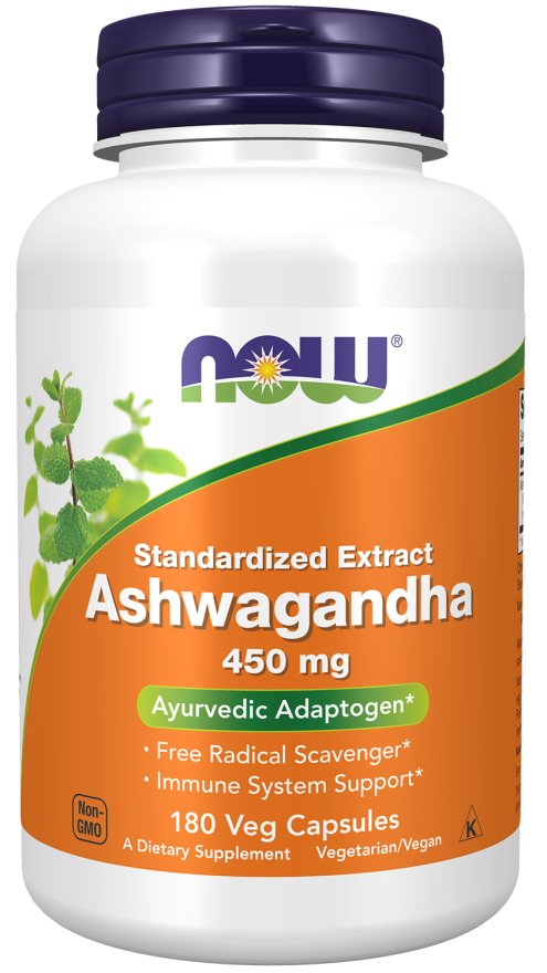 Now FoodsAshwagandha Extract 450 mgAshwagandha ExtractRED SUPPS