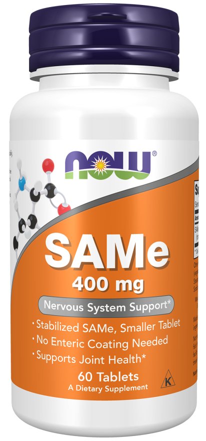 Now FoodsSAMe 400 mg TabletsSAMe (S-adenosylmethionine)RED SUPPS