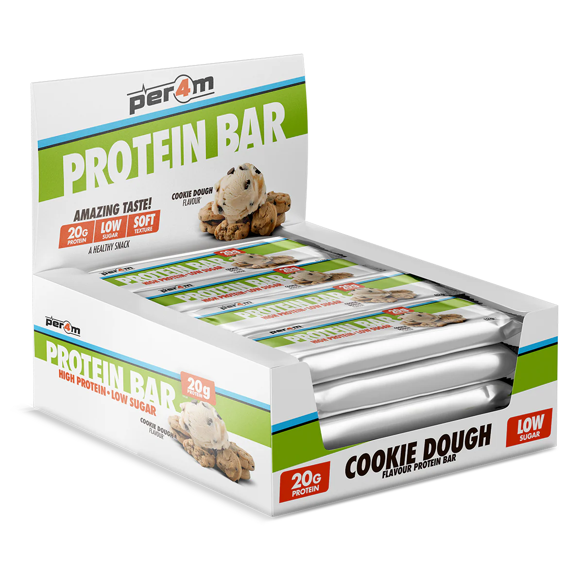 Per4m Protein Bars 12x62g