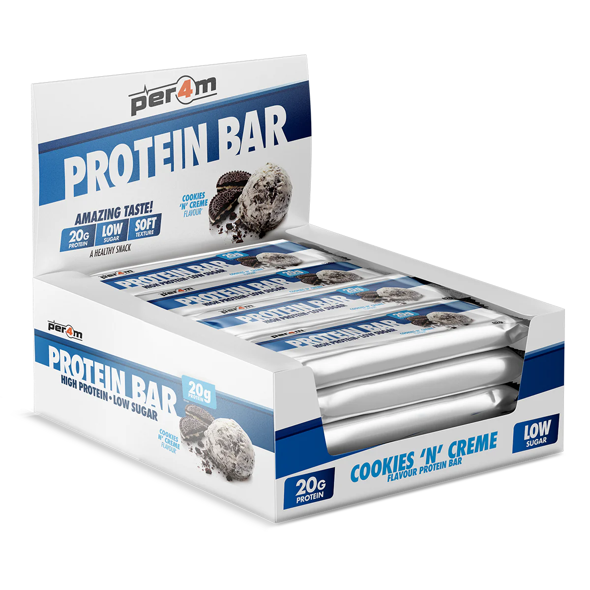 Per4m Protein Bars 12x62g