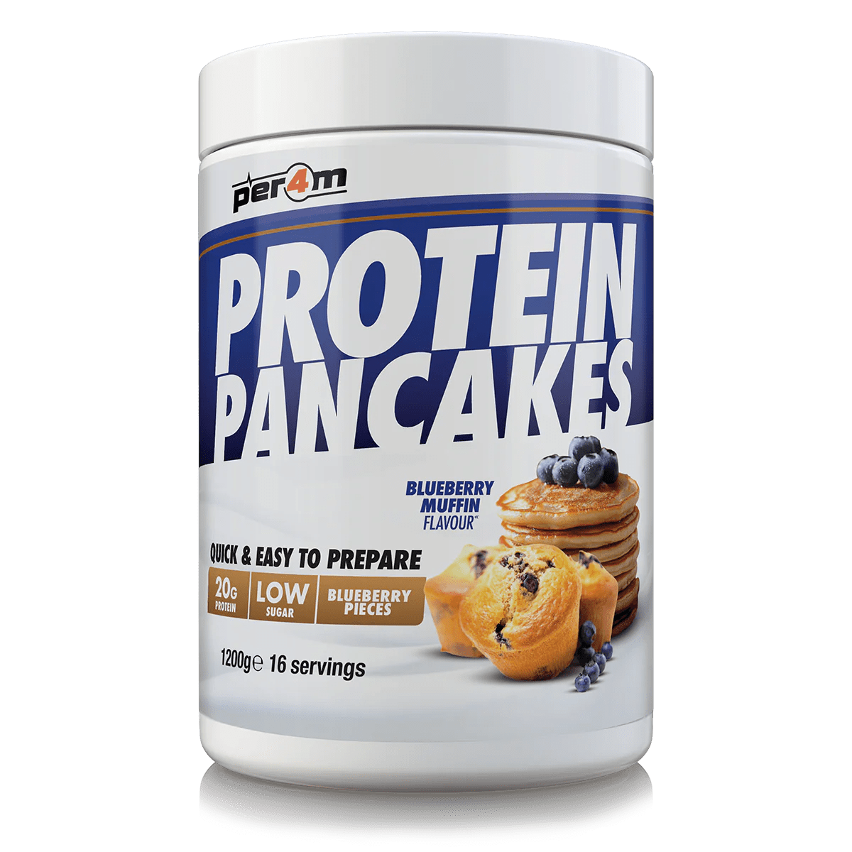 Per4m Per4m Protein Pancakes 1200g / Blueberry Muffin Pancake Mix