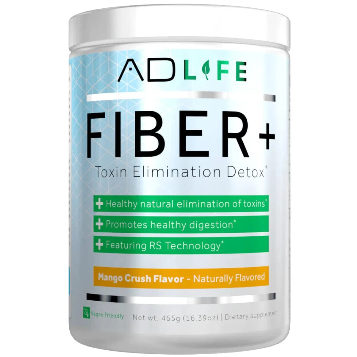 Project AD Fiber+ 30 Servings (450g) / Mango Crush Probiotic and fiber formula