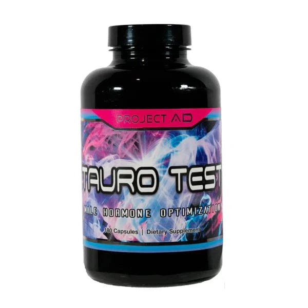 Project AD TauroTest 180 Capsules Test Booster