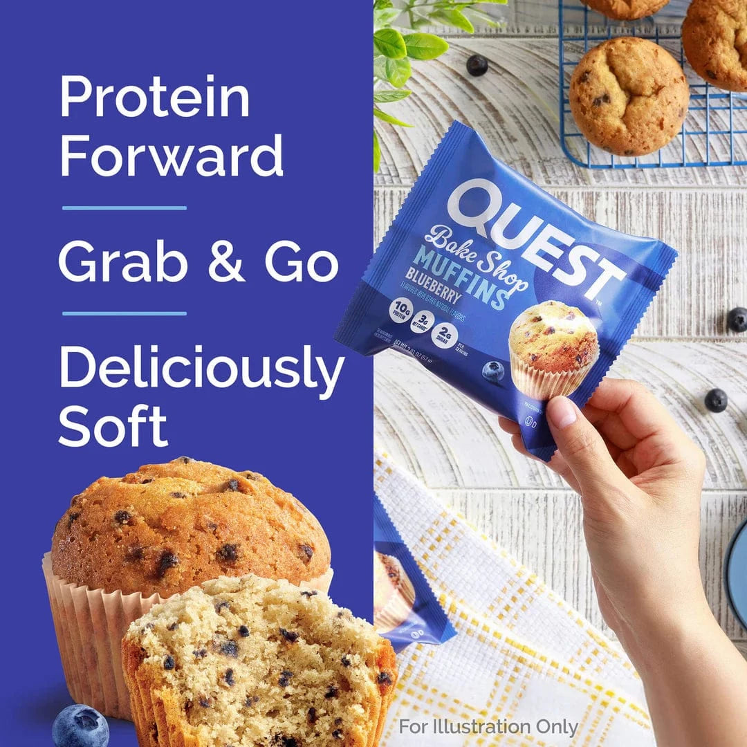 Quest Nutrition Bakeshop Muffin 8x57g Protein Muffins