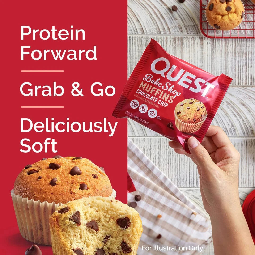 Quest Nutrition Bakeshop Muffin 8x57g Protein Muffins