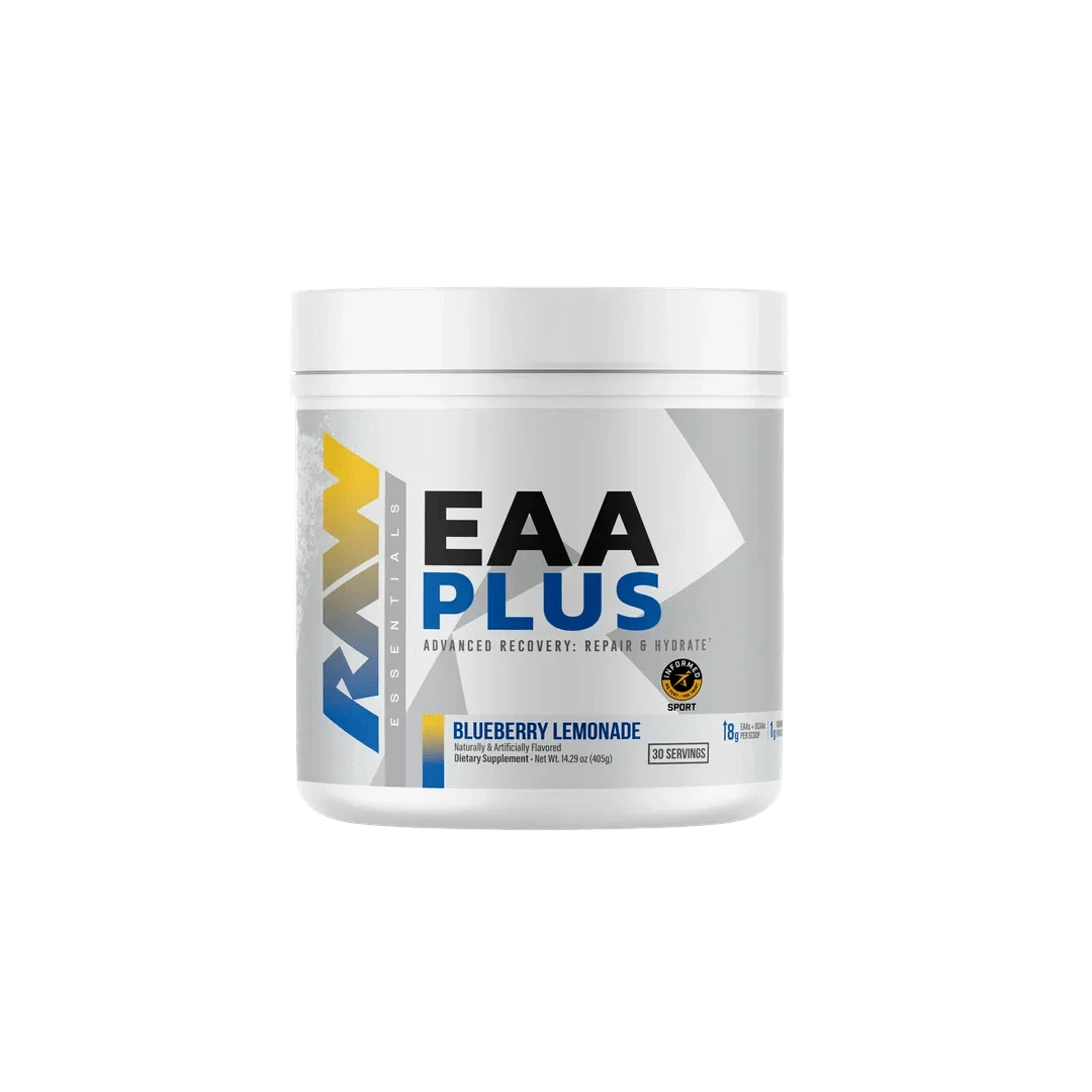 RAW Nutrition EAA Plus 396g (30 Servings) / Raspberry Lemonade EAA
