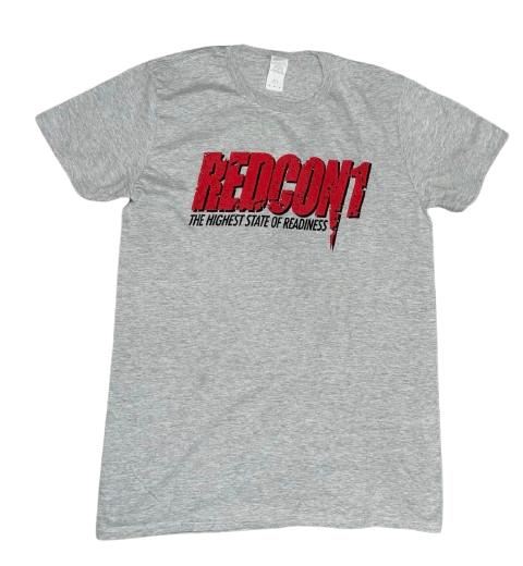 Reedcon1 Redcon1 Logo T-Shirt – Grey M T-shirt