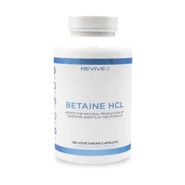 REVIVE MDBetaine HCLNatural Digestive AidRED SUPPS