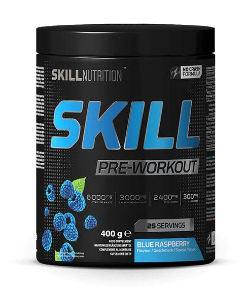 Skill Nutrition Skill Pre-Workout 25 Servings / Blue Raspberry Pre-Workout