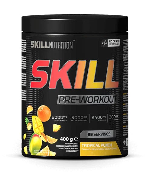 Skill Nutrition Skill Pre-Workout 25 Servings / Tropical Punch Pre-Workout