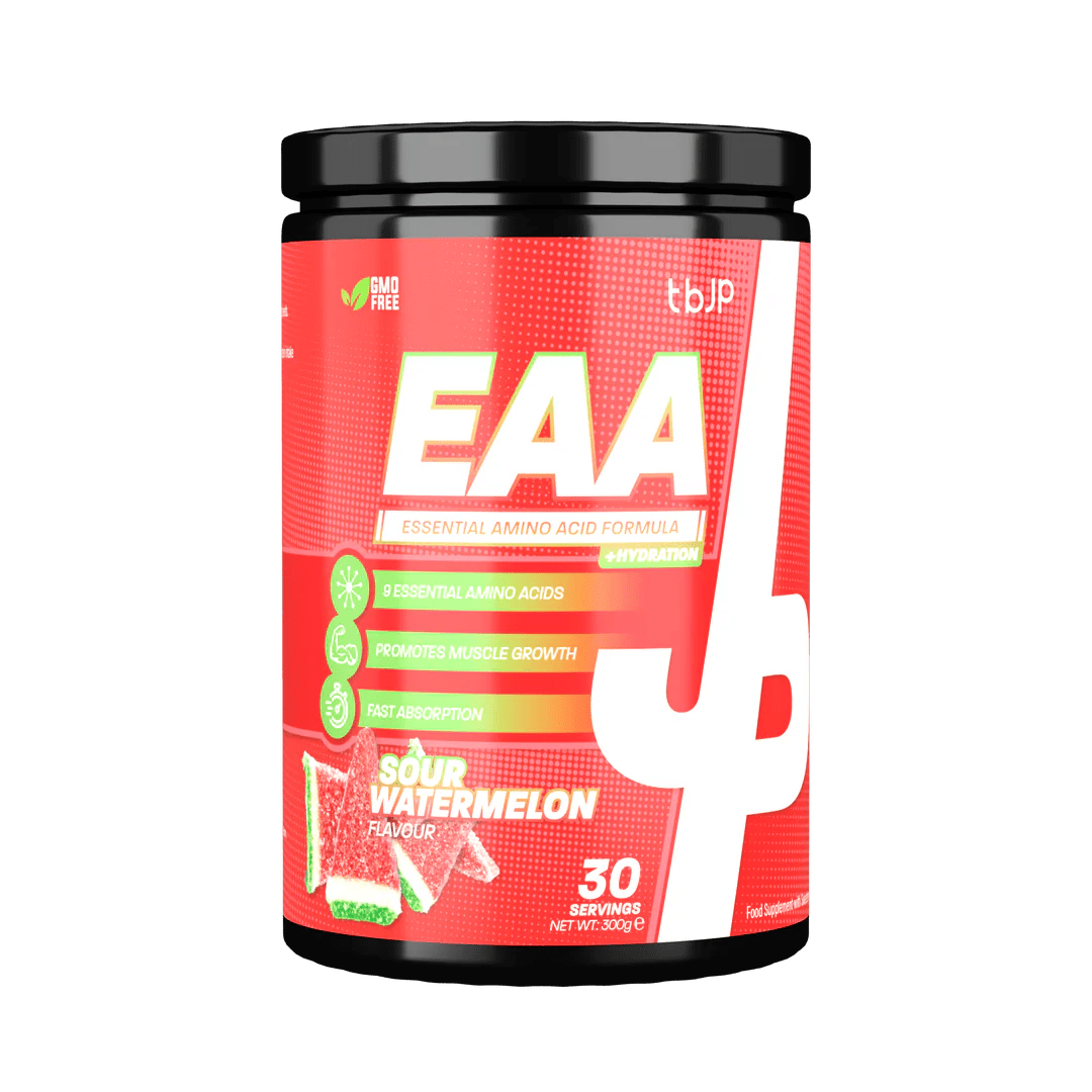 Trained By JP EAA + Hydration 30 Servings / Sour Watermelon EAA + Hydration