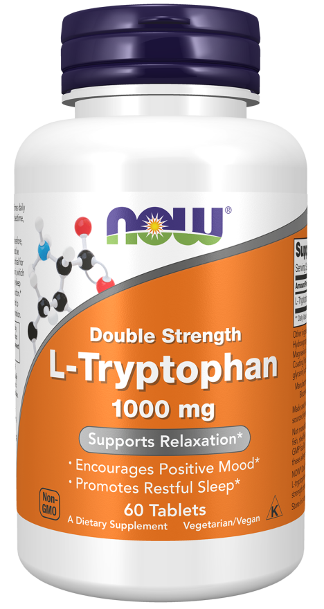 L-Tryptophan 1000mg Double Strength