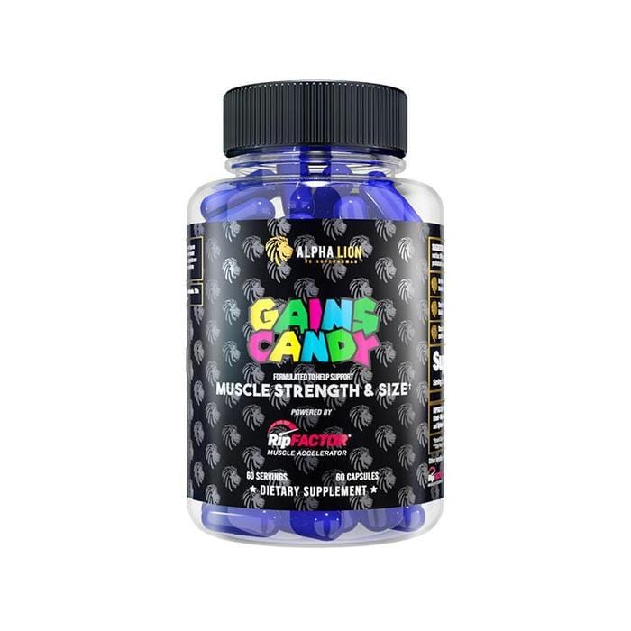 Alpha Lion Gains Candy RipFactor 60 capsules workout performance igniter