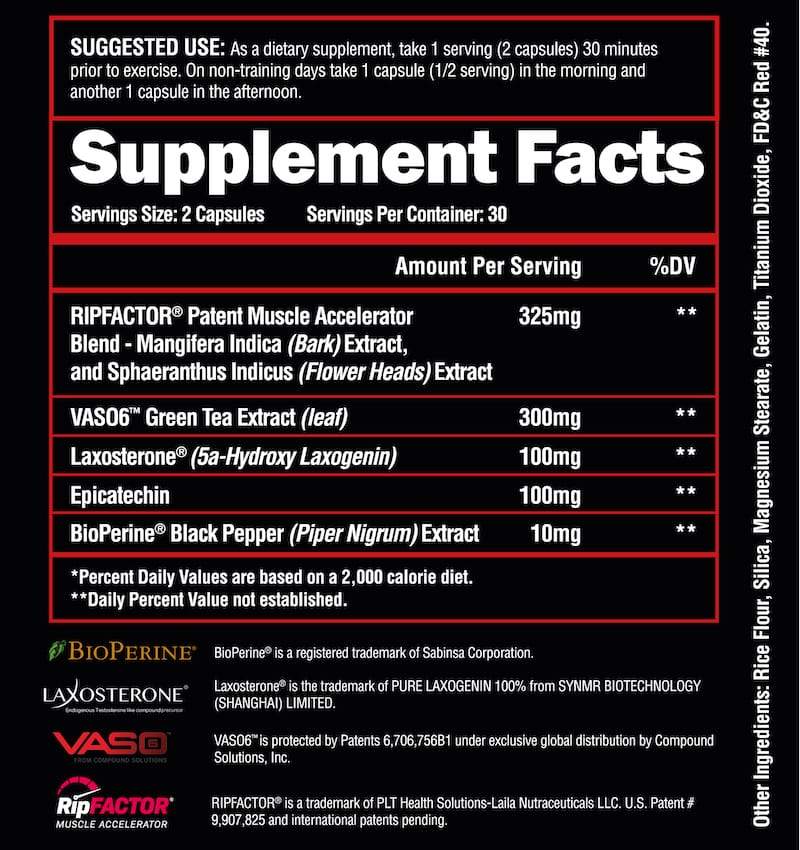 Alpha Lion SuperHuman Muscle - Natural Muscle Builder 60 capsules Natural Muscle Builder