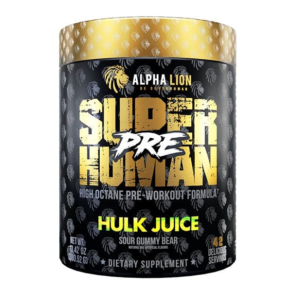 Alpha Lion SuperHuman Pre-Workout 42/21 servings / Hulk Juice PRE-WORKOUT